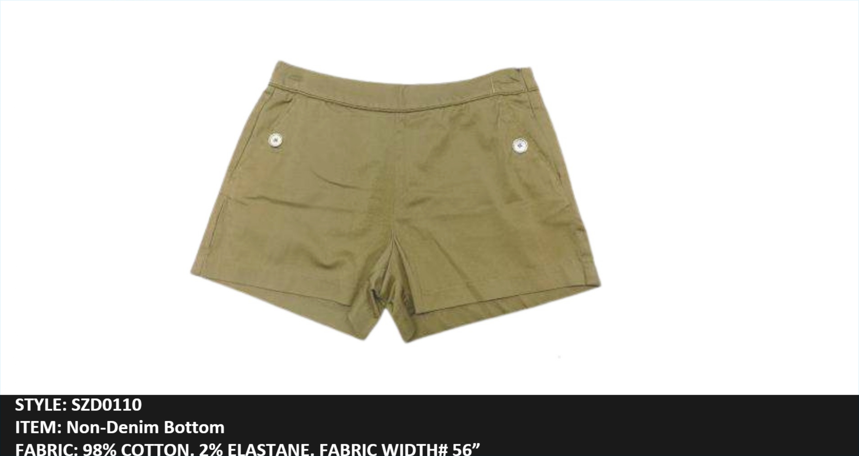 Non-Denim Bottom shorts